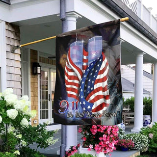 National September 11 Memorial & Museum American US FLag LN