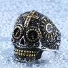 Biker Hot Skull Ring