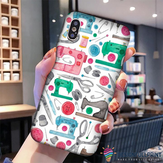 Love Sewing Knitting Yarn Sewing Machine Phone Case CM