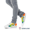 Rainbow Penguin Shoes Penguin Sneakers LH Original Penguin Shoes Penguin Shoes Mens Animal Print Shoes