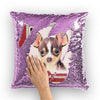 Dogs ﻿Sequin Cushion Cover - designfullprint