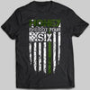 Honey I've Got Your Six American Flag T-shirt