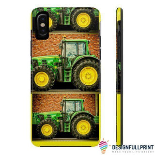Tractor Tough Print Phone Case LN Gift For Farmer