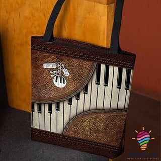 Piano Tote Bag LH Music Tote Bag