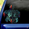 Gift For Turtle Lover Into The Ocean I Find My Soul Turtle Car Sticker NHD