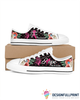 Breast Cancer Awareness Hope For A Cure LowTop Canvas Shoes NHD