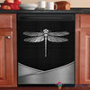 Gift For Dragonfly Lover Mental Dragonfly Decor Dishwasher Cover HG