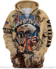 Gift For Veteran Lover Gift For Army Army Veteran Because Of The Brave Zipup Unisex Hoodie LN