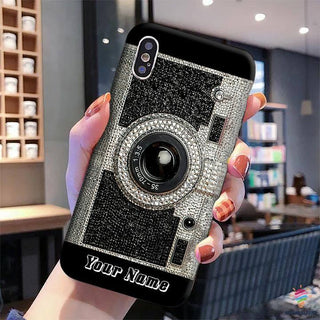 Personalized Photographer Diamond Camera Phone Case HG