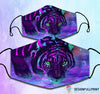 Neon Tiger 3D Face Mask NH Cloth Mask