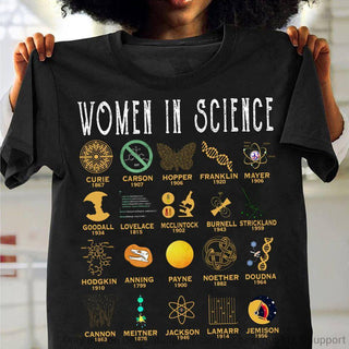 Female Scientists Tshirt LH Gift For Scientist