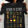 Female Scientists Tshirt LH Gift For Scientist