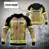 Firefighter Gifts Firefighter Brave US Unisex Hoodie LN