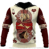 The Lion King Poker Card US Unisex Hoodie LN