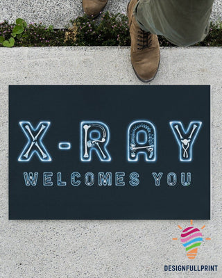 X Ray Welcome You Welcome Doormat NHD