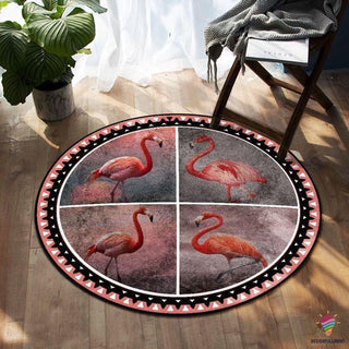 Flamingo Round Rug NH