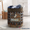 Gift For Horse Lover Horse Brave Laundry Basket LN