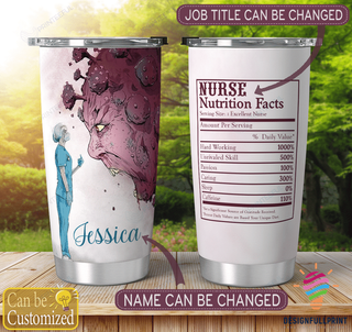 Gifts For Nurses Personalized Nurse Tumbler Nurse Tumbler LH CNA Tumbler Cups