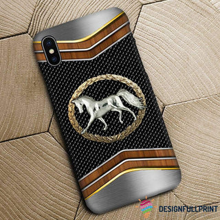 Gift For Horse Lover Horse As Metal Print Phone Case LN