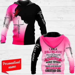 Gift For Christian Jesus Lovin Save And Serving Personalized Unisex Hoodie CH