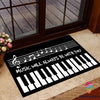 Music Will Always Be With You Welcome Doormat NHD