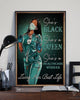 She Is Black She Is A Queen She Is A Healthcare Worker Canvas Art and Poster CH Gift For Her