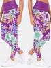 Floral Skull 3D Legging 02 - designfullprint