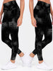 Skull Art Leggings 07 - designfullprint