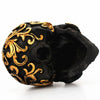 Halloween Golden Resin Skull  Ornaments