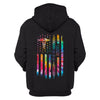 New Personalized  Tie Dye Flag A CLINICAL ENGINEER  US Unisex Size Hoodie