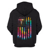 Personalized Rainbow Tie Dye Hoodie American Healthcare Social Worker US Healthcare Worker US Unisex Size Hoodie