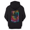 New Personalized  Tie Dye Flag A PHLEBOTOMIST US Unisex Size Hoodie