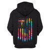 New Personalized  Tie Dye Flag A RADIOLOGIC TECHNOLOGIST US Unisex Size Hoodie