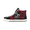 In Between Of Rose Skull Printed Women's Shoes