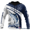 Fishing Gifts Marlin FishingPersonalized Unisex Hoodie HG