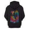 New Personalized  Tie Dye Flag An ER tech US Unisex Size Hoodie