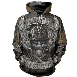 Firefighter Printed Hoodie 006 - designfullprint