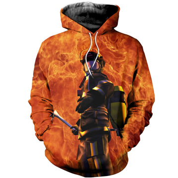 3D Firefighter Printed Hoodie 007 - designfullprint