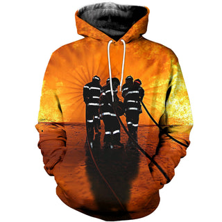3D Firefighter Printed Hoodie 009 - designfullprint