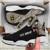 Skull Gift Gift For Army Army Flag Skull JD 13 Shoes HG