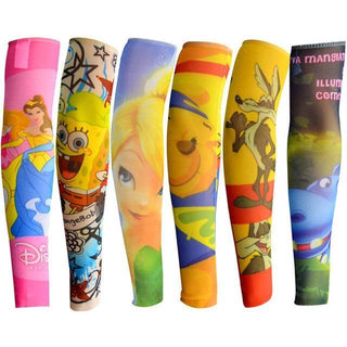 6 pcs Set of Kids Tattoo Sleeves - designfullprint