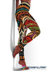 African Mask Art 5 Legging HG