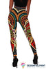 African Mask Art 5 Legging HG