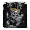 Skull Couple Bedding Set 1 (Duvet Cover and Pillowcases)