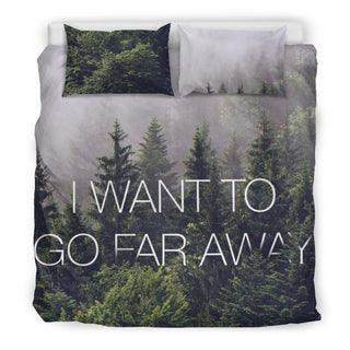 Camping Black Bedding Set 01 - designfullprint