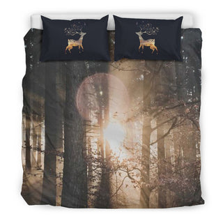 Camping Black Bedding Set 03
