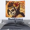 Sugar Skull Girl Tapestry