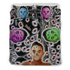 Broken Sugar Skulls Bedding Set