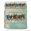 Gift For Turtle Lover Turtles God Said You Are Beautiful Bedding Set