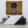 Black American Gift Black Girl Unique Proud Beautiful Music Custom Name Tapestry LN